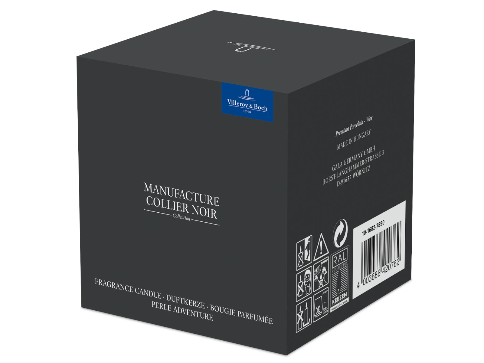 Villeroy & Boch Manufacture Collier noir Duftkerze Perle Adventure - Produktbild 3