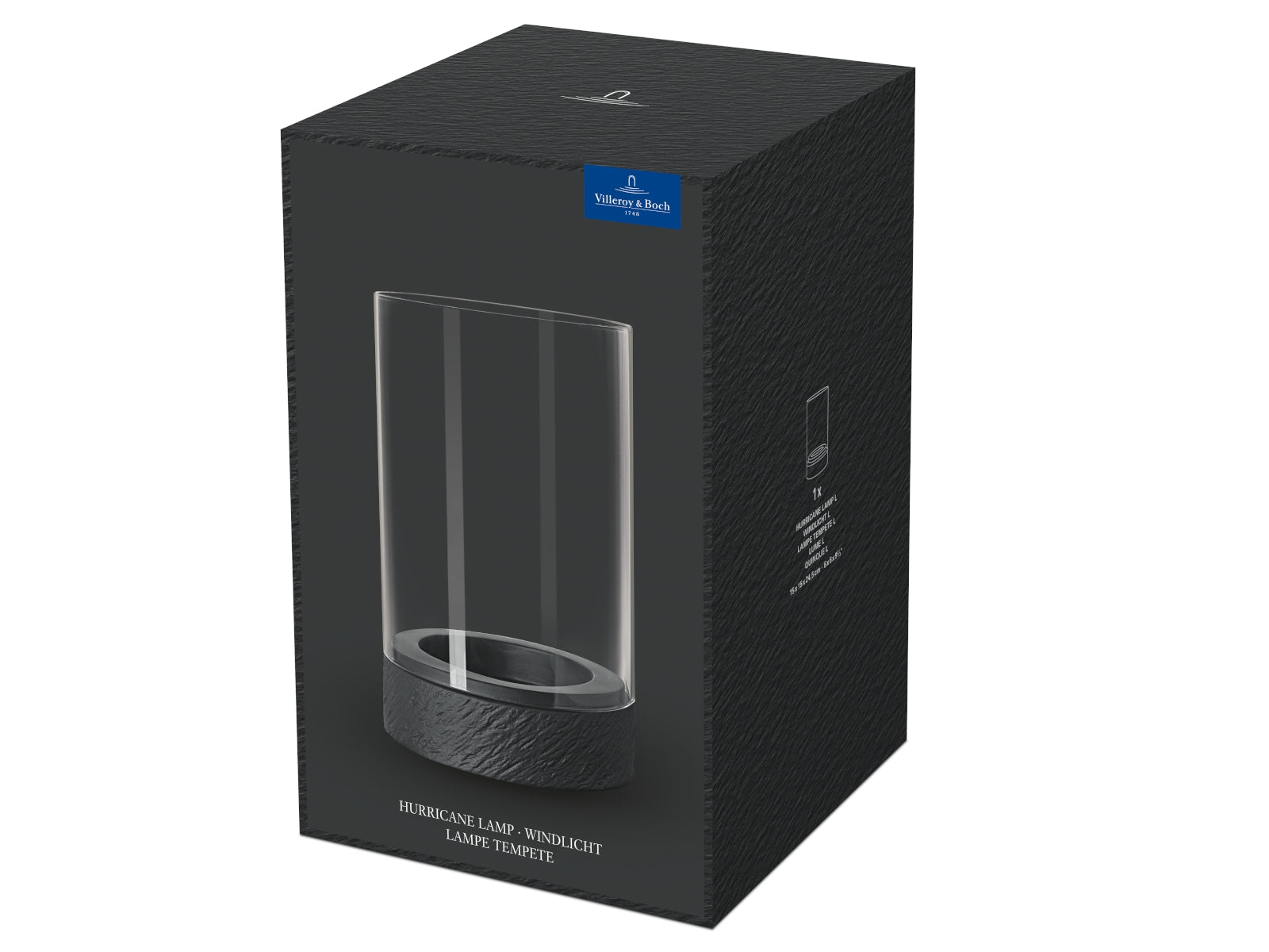 Villeroy & Boch Manufacture Rock Home Windlicht L 26,9 cm - Produktbild 2