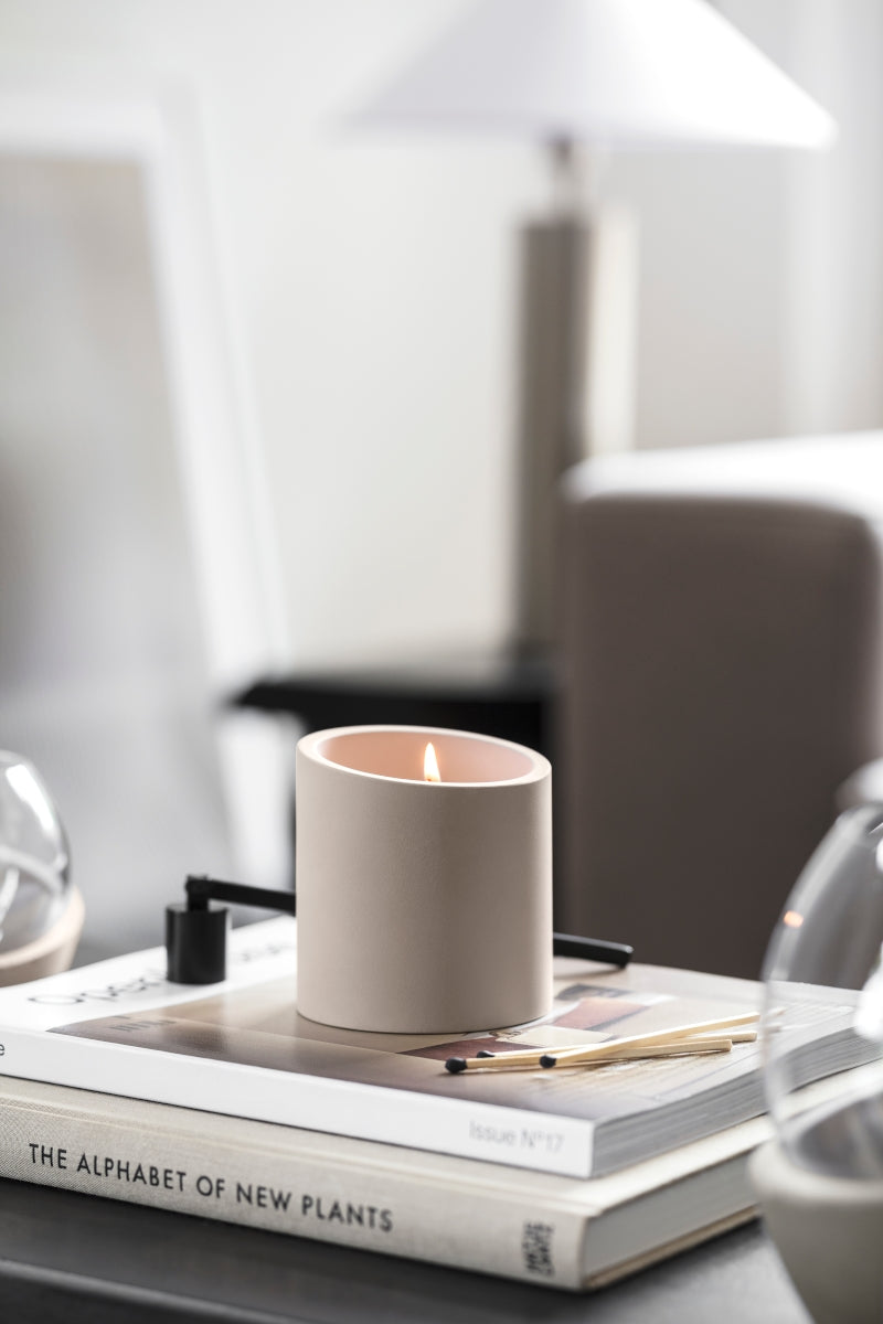 Villeroy & Boch New Moon Home Duftkerze beige Energy 9 cm - Produktbild 4