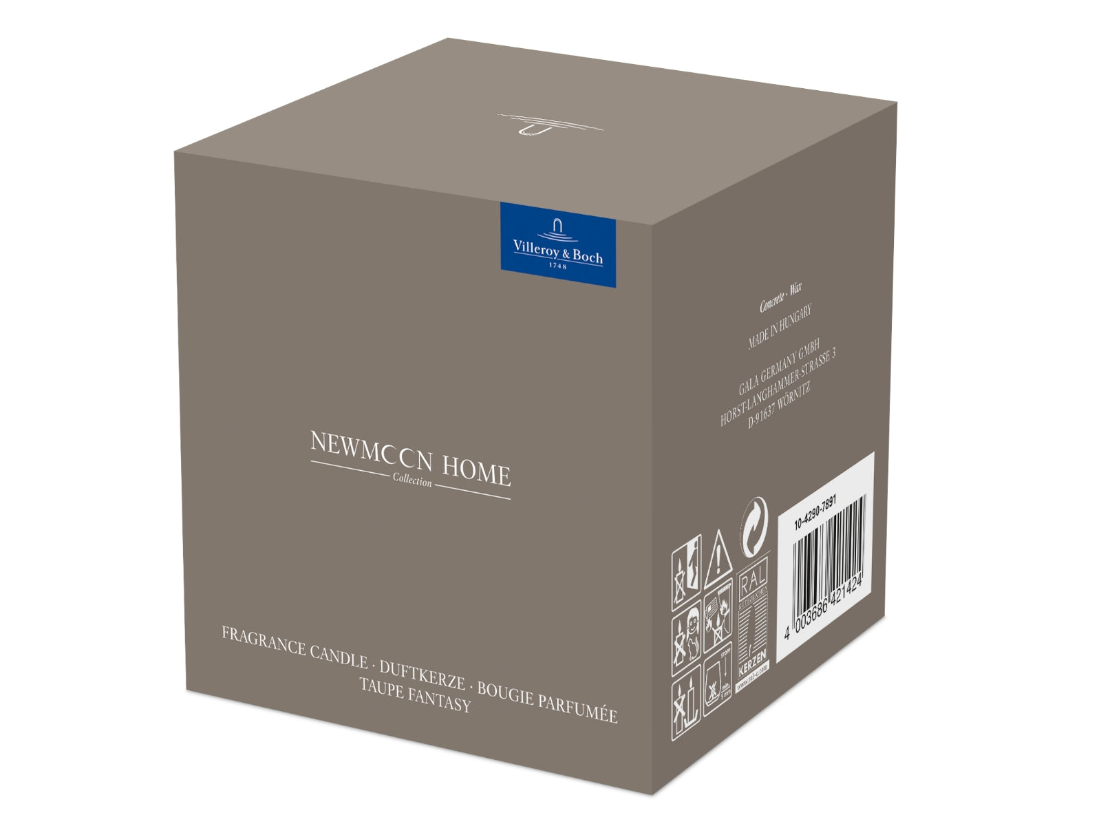 Villeroy & Boch New Moon Home Duftkerze taupe Fantasy 9 cm - Produktbild 2