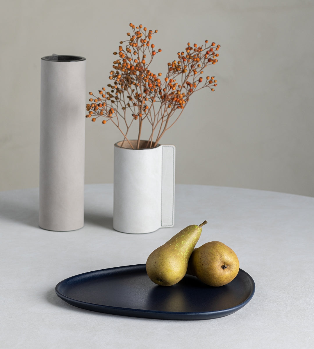 LIND DNA Curve Stoneware Speiseteller navy blue - Produktbild 3