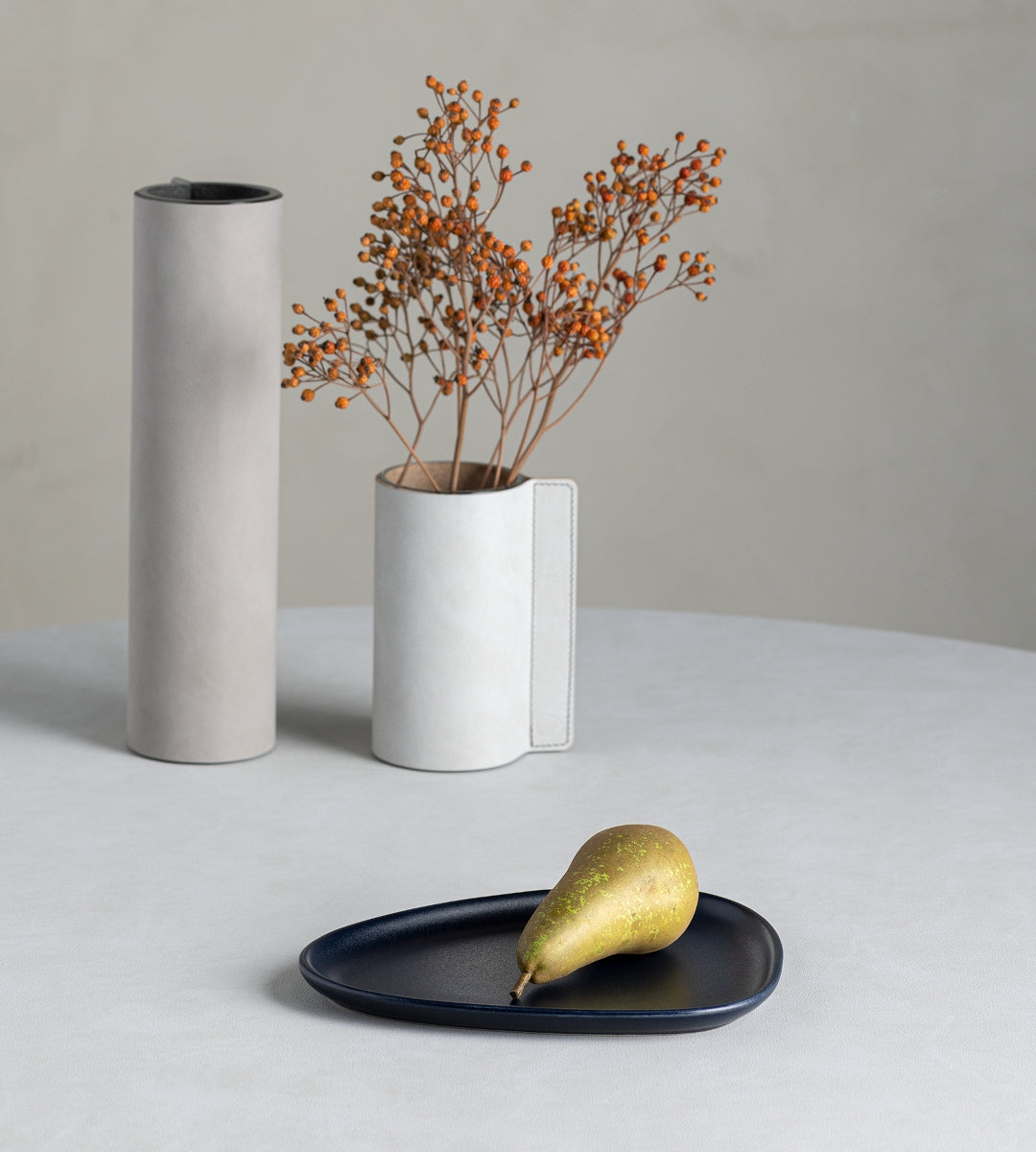 LIND DNA Curve Stoneware Frühstücksteller navy blue - Produktbild 5