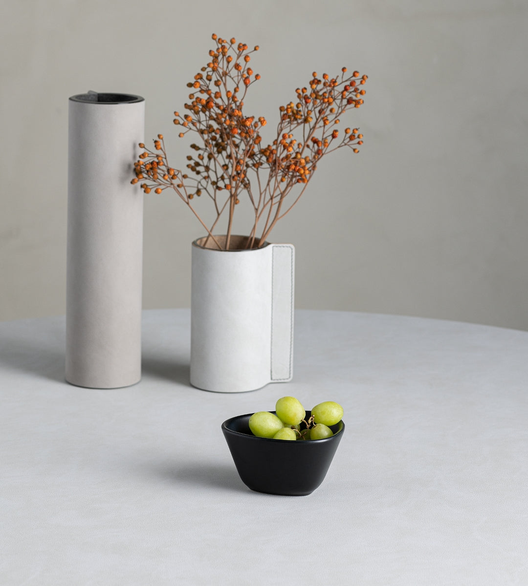 LIND DNA Curve Stoneware Bowl S black - Produktbild 2
