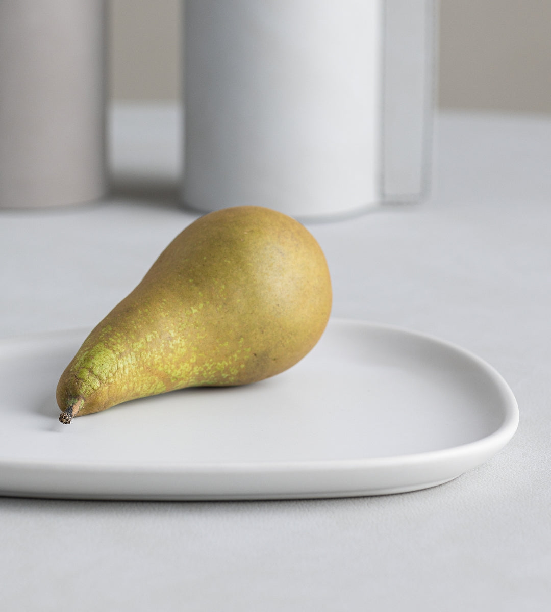 LIND DNA Curve Stoneware Frühstücksteller off white - Produktbild 5