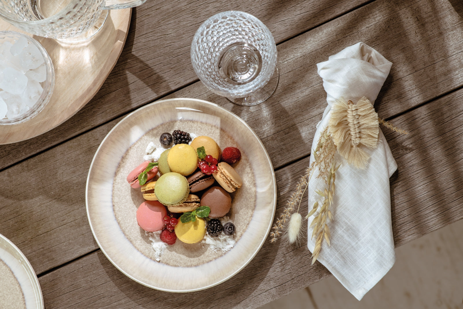 like. by Villeroy & Boch Perlemor Sand Frühstücksteller 24 cm Set6 - Produktbild 5