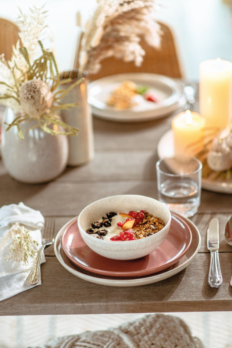 like. by Villeroy & Boch Perlemor Sand Speiseteller 27 cm Set6 - Produktbild 6