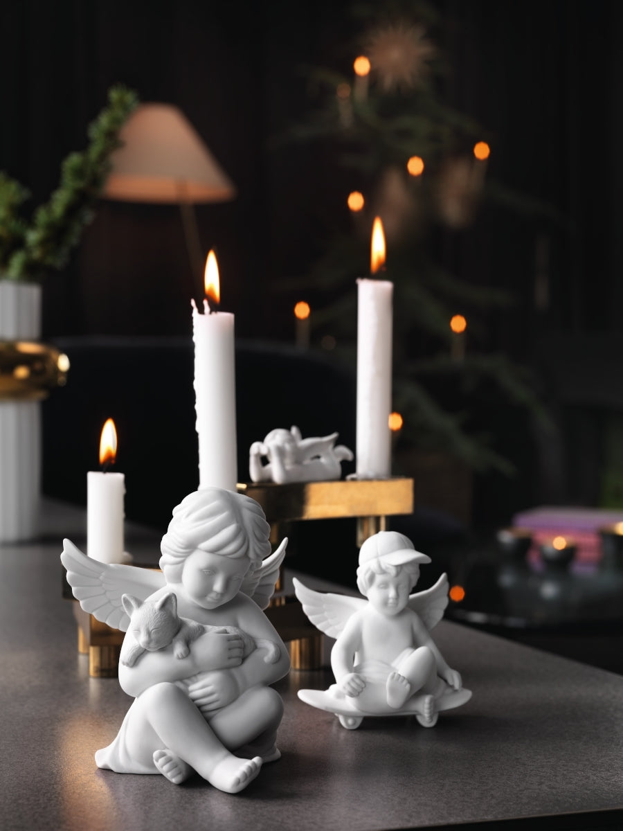 Rosenthal Engel träumend mittel weiss matt 10,5 cm - Produktbild 7