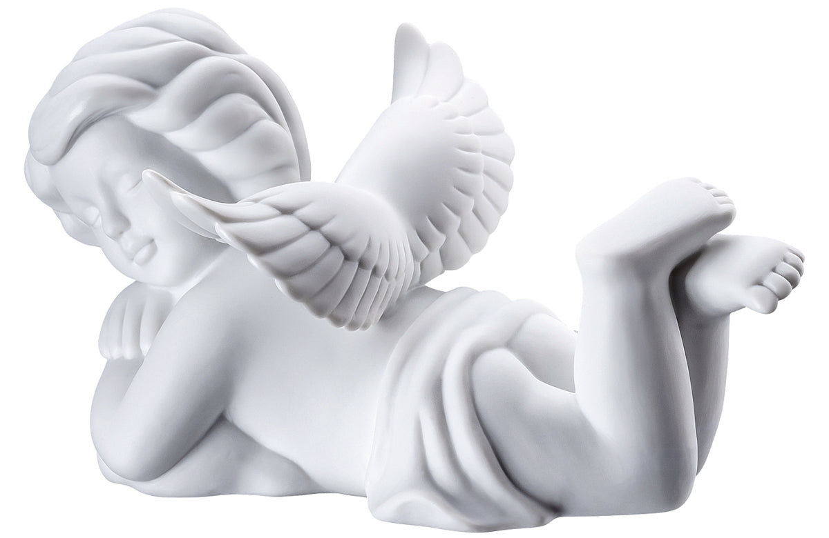 Rosenthal Engel träumend gross weiss matt 14 cm - Produktbild 2