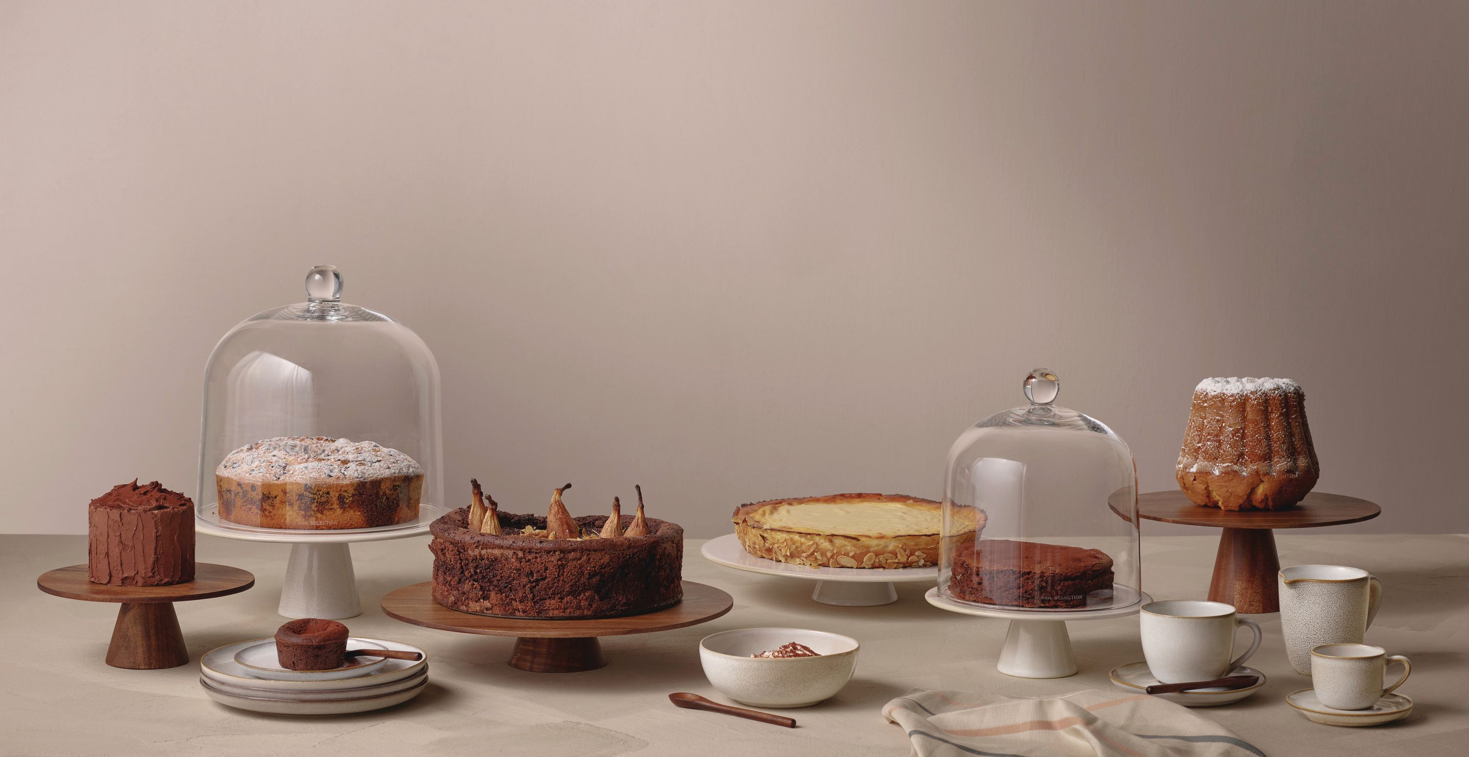 ASA Selection SAISONS Cappuccinotasse mit Untertasse sand Set6 - Produktbild 4