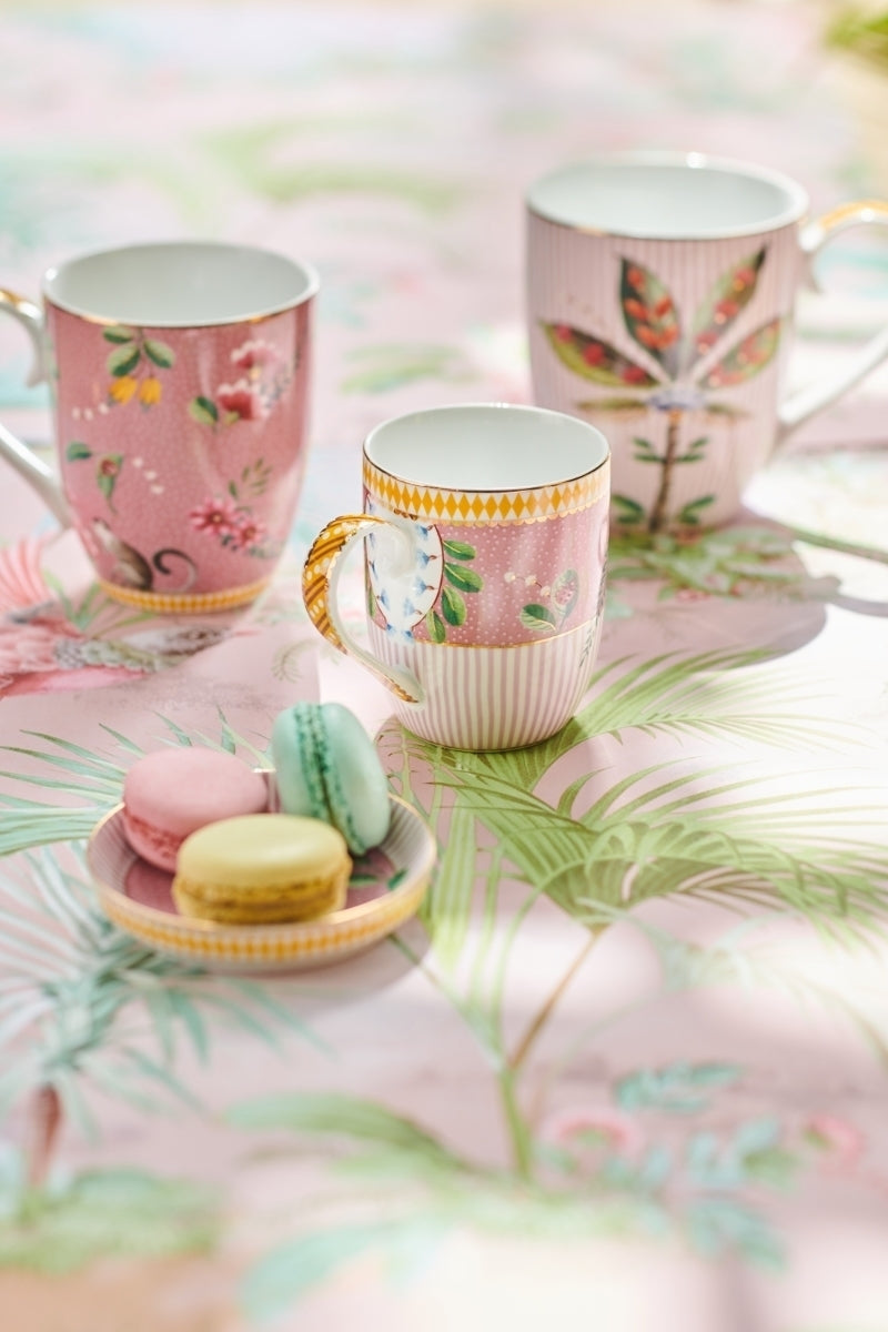 PIP STUDIO La Majorelle Tasse mit Untertasse pink 0,28 l Set2 - Produktbild 2