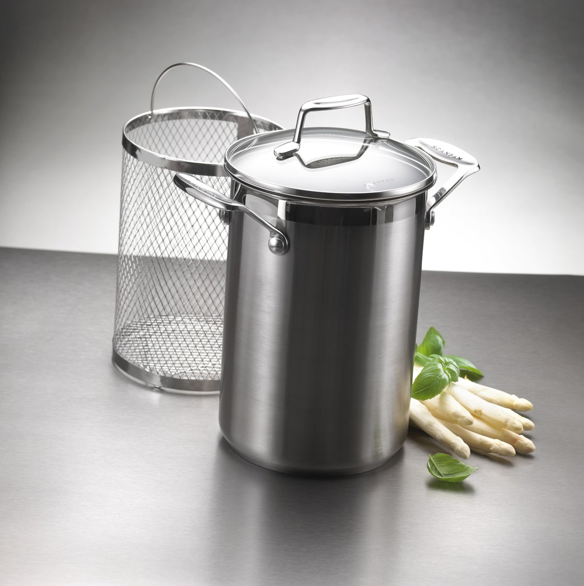 SCANPAN IMPACT Spargel-/Maistopf mit Deckel 4,5 l - Produktbild 7