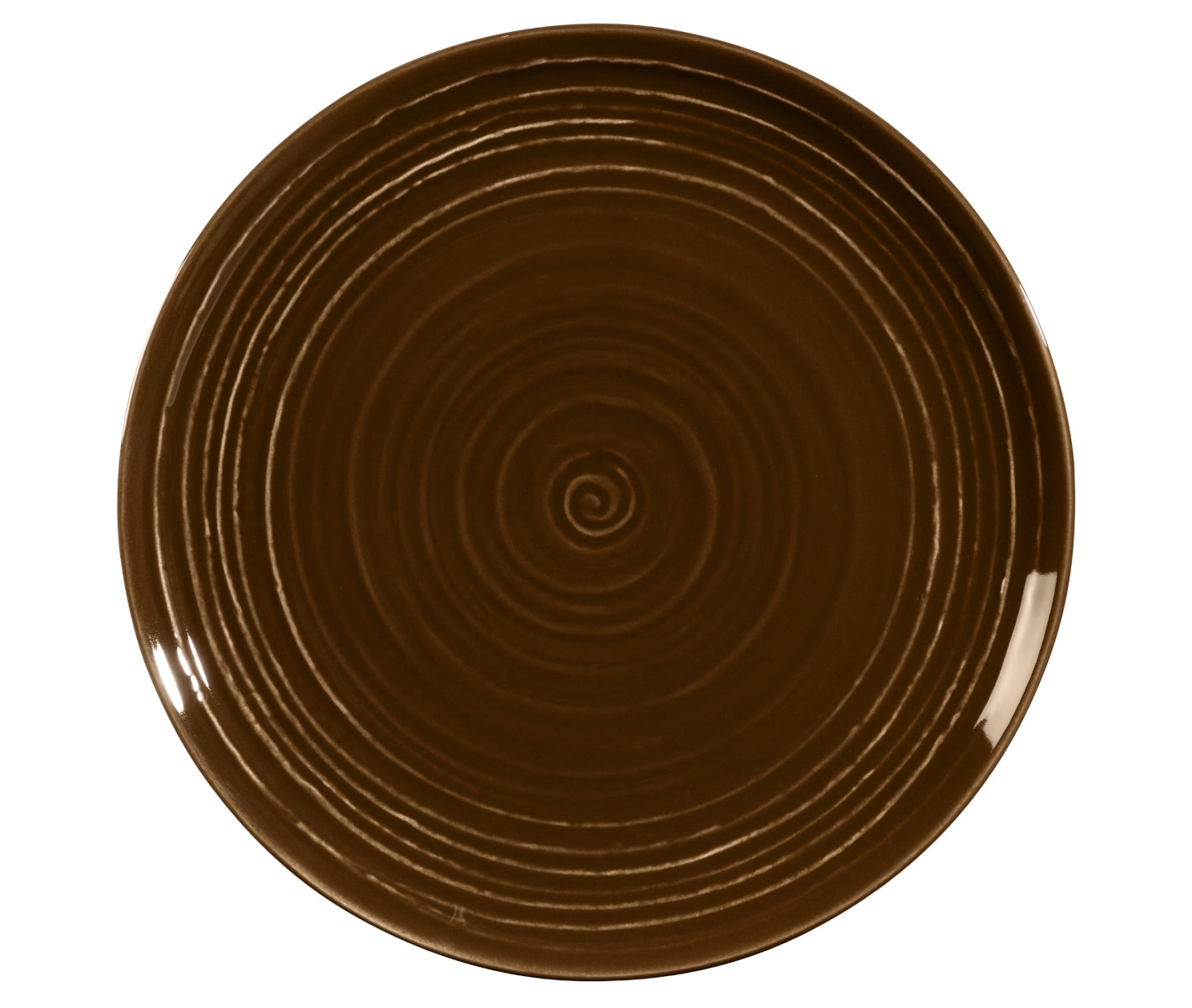 Seltmann Weiden Terra Erdbraun uni Frühstücksteller rund 22,5 cm
