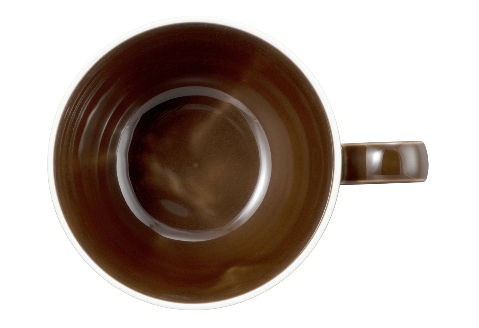 Seltmann Weiden Terra Erdbraun uni Milchkaffeeobertasse 0,38 l - Produktbild 4