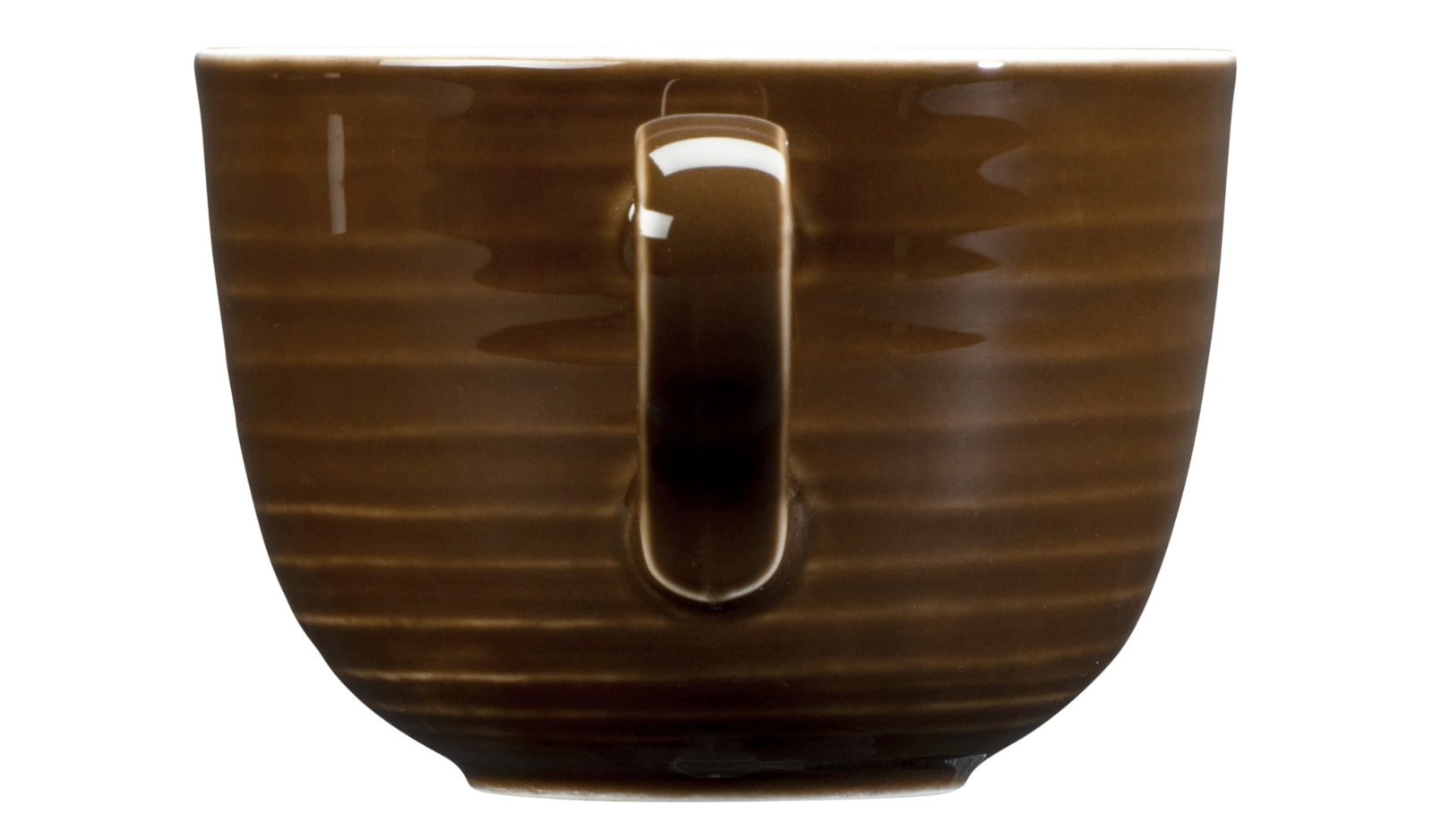 Seltmann Weiden Terra Erdbraun uni Milchkaffeeobertasse 0,38 l - Produktbild 5