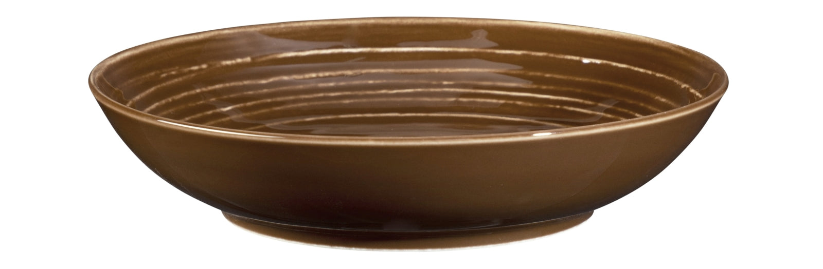 Seltmann Weiden Terra Erdbraun uni Suppenteller rund 21 cm - Produktbild 2