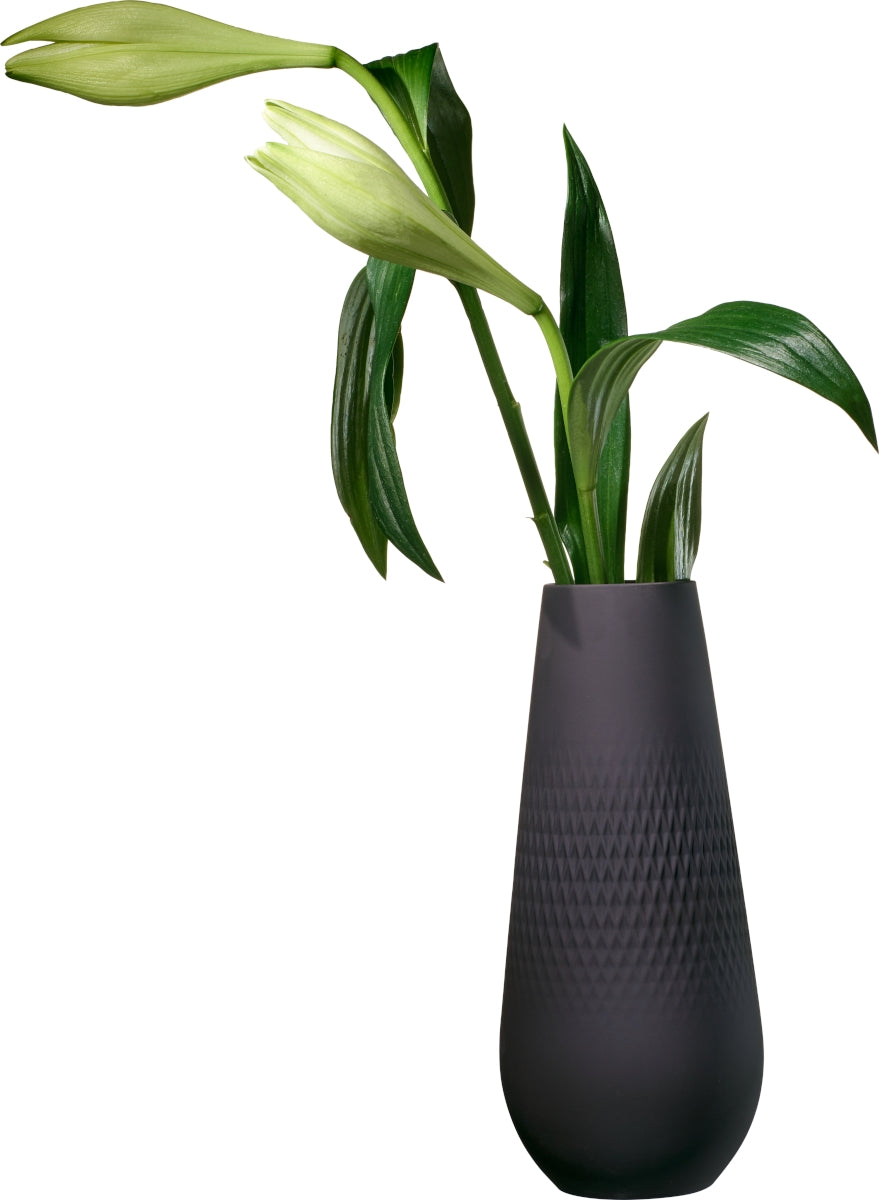 Villeroy & Boch Manufacture Collier noir Vase No.3 Carré hoch - Produktbild 2