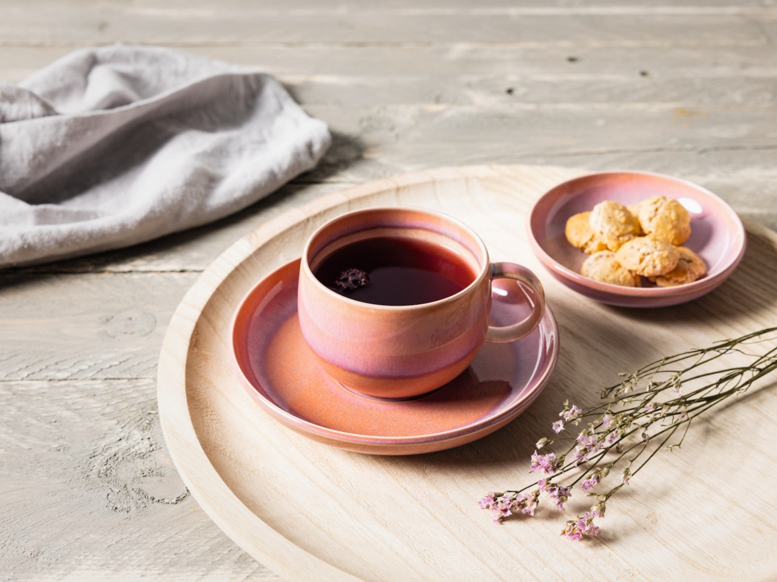 like. by Villeroy & Boch Perlemor Coral Kaffeeuntertasse 16 cm - Produktbild 4
