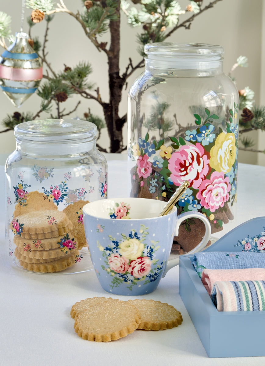 Greengate Laura Tischdecke pale pink 100 x 100 cm - Produktbild 2