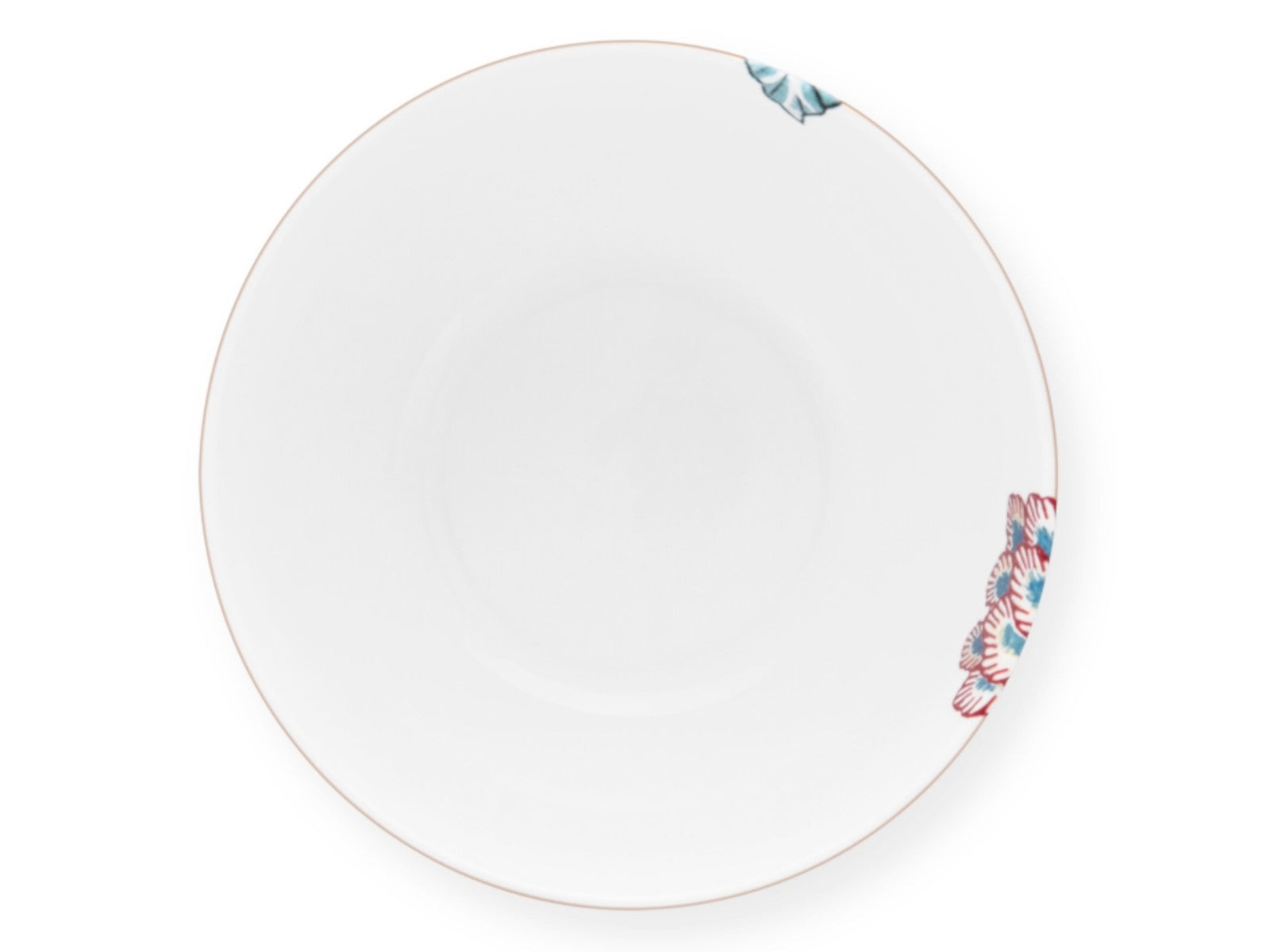 PIP STUDIO Flower Festival scallop Bowl dark pink 12 cm - Produktbild 3
