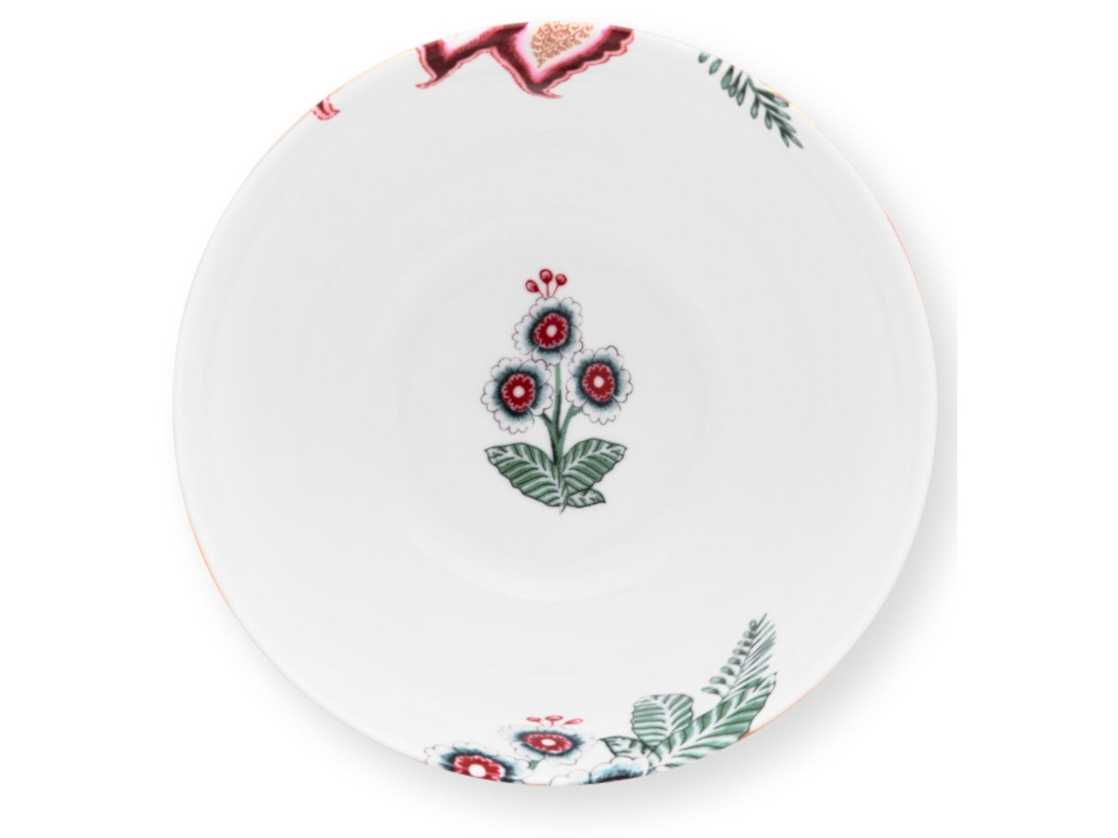 PIP STUDIO Flower Festival scallop Bowl dark pink 15 cm - Produktbild 3