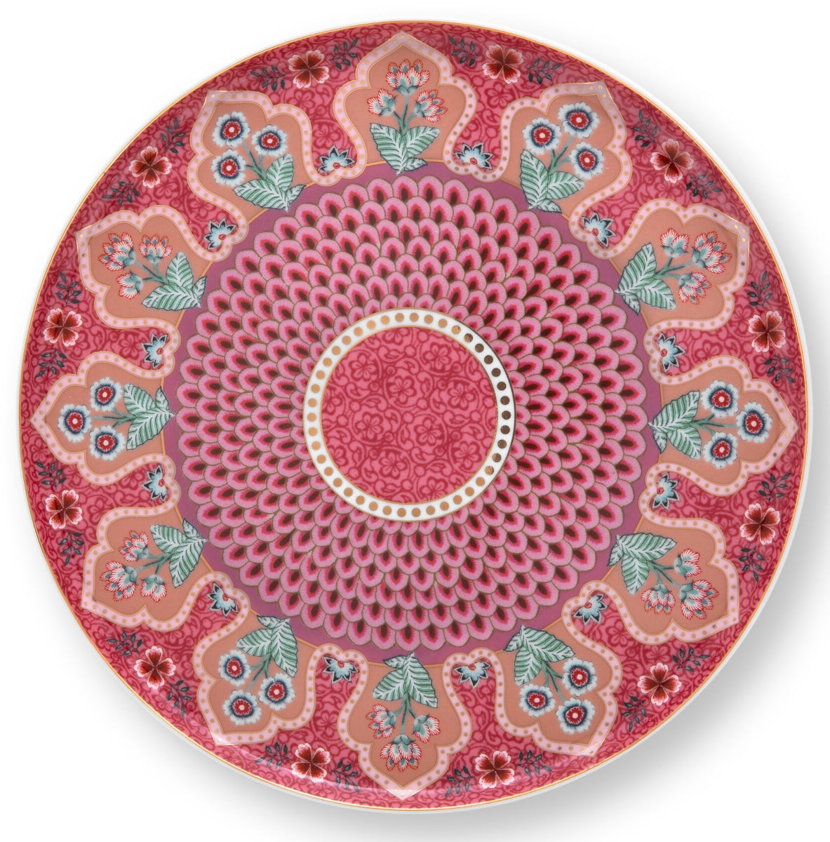 PIP STUDIO Flower Festival mini Kuchenpla. scal. dark p. 21cm - Produktbild 2