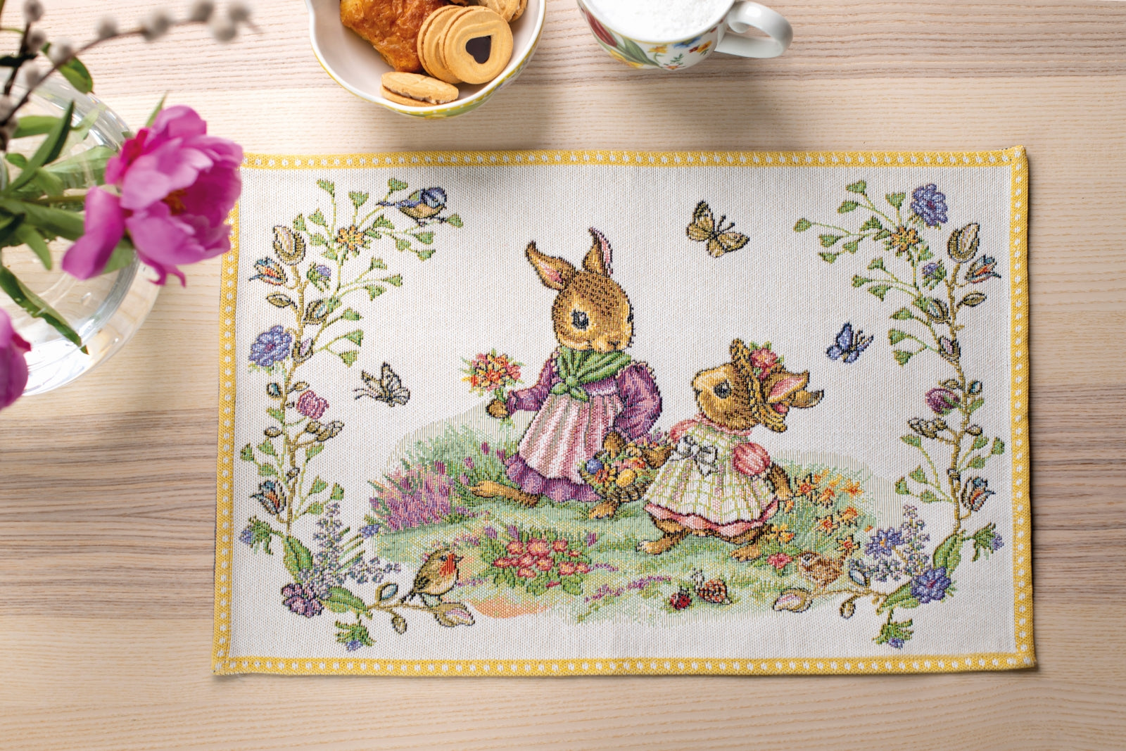 Villeroy & Boch Spring Fantasy Gobel. Platzset Blumenwiese 32x48cm - Produktbild 2
