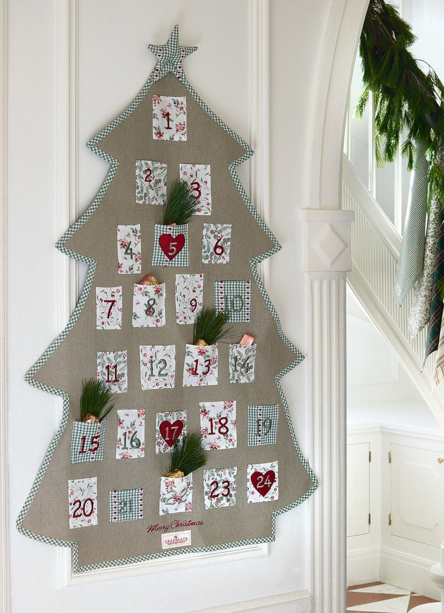 Greengate Dagmar Kissenhülle moments blue mit Stick 40x40cm - Produktbild 5