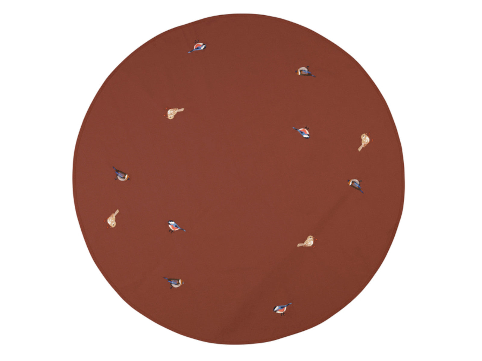 Broste Copenhagen BIRD Weihnachtsbaumdecke smoked paprika 120 cm