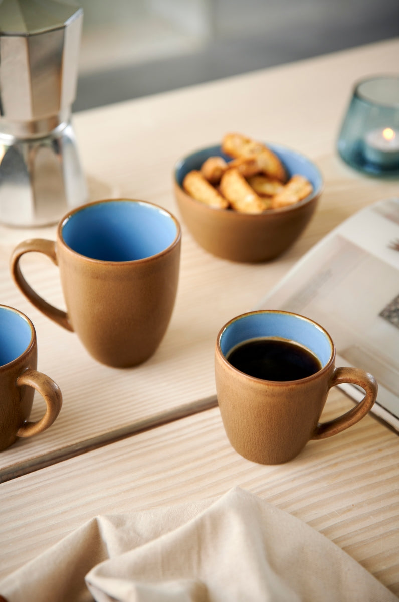 Bitz Becher mit Henkel klein Wood/Ocean 0,19 l - Produktbild 4