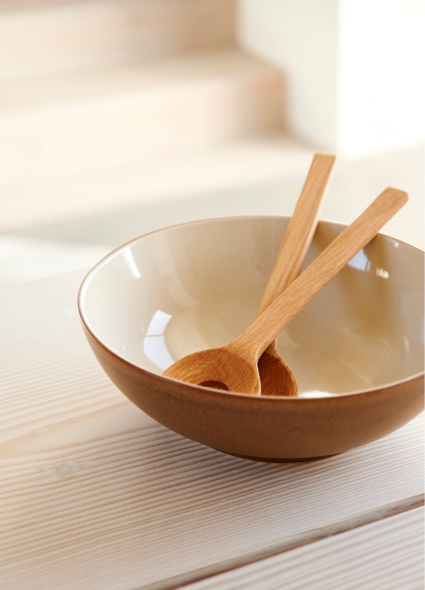 Bitz Salatbowl Wood/Sand 24 cm - Produktbild 5