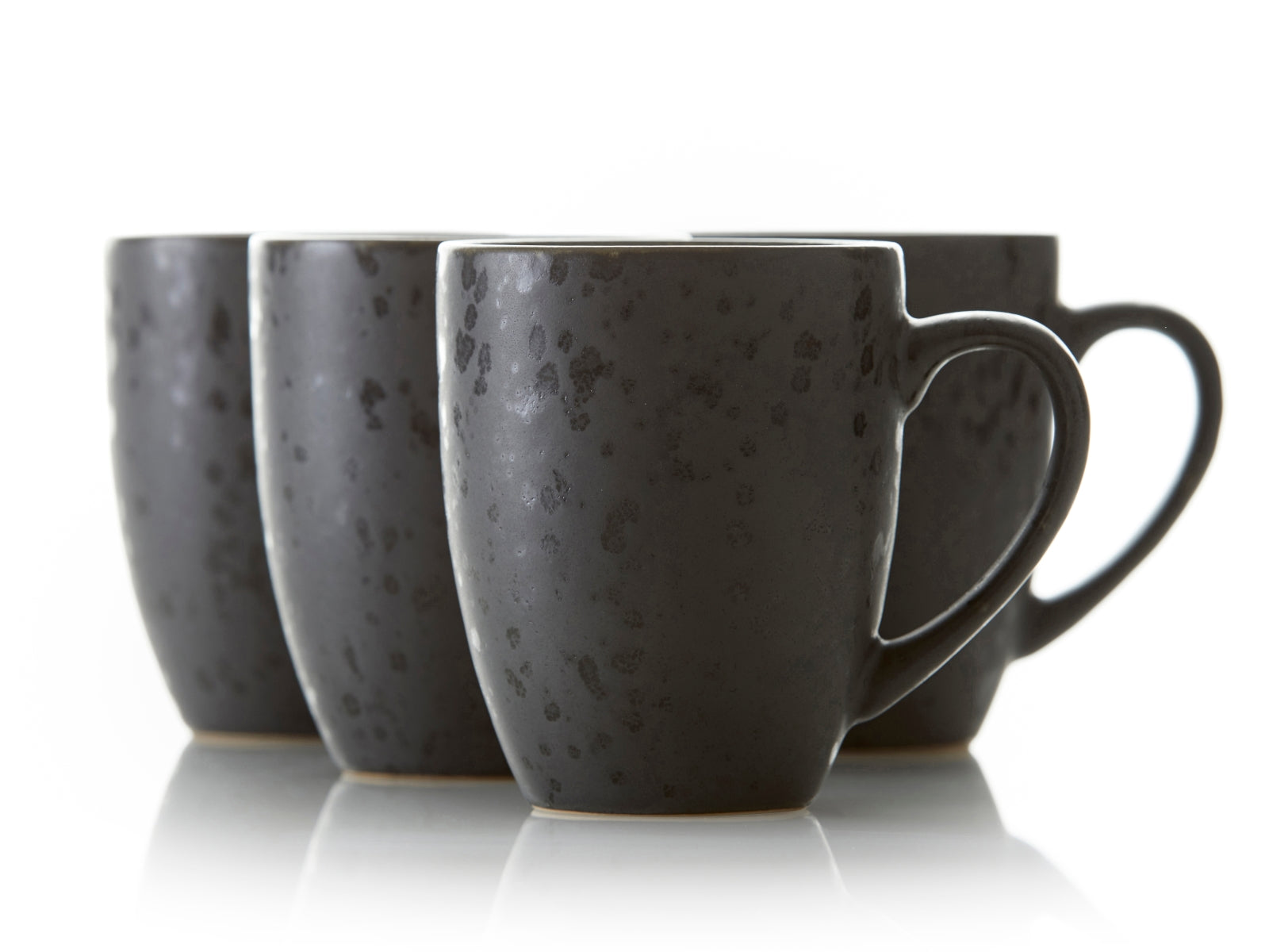Bitz Becher mit Henkel black/grey/green/dark blue Set4 - Produktbild 3
