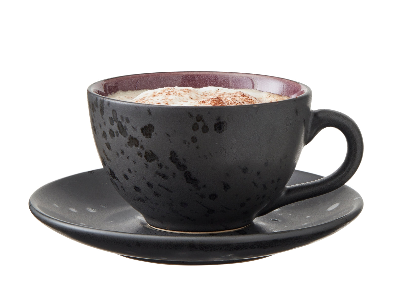 Bitz Tasse mit Untertasse black/amber 0,24 l Set4 - Produktbild 3