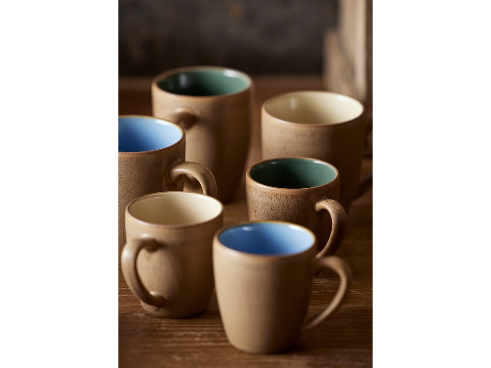 Bitz Becher mit Henkel Wood/Ocean 0,3 l Set4 - Produktbild 4