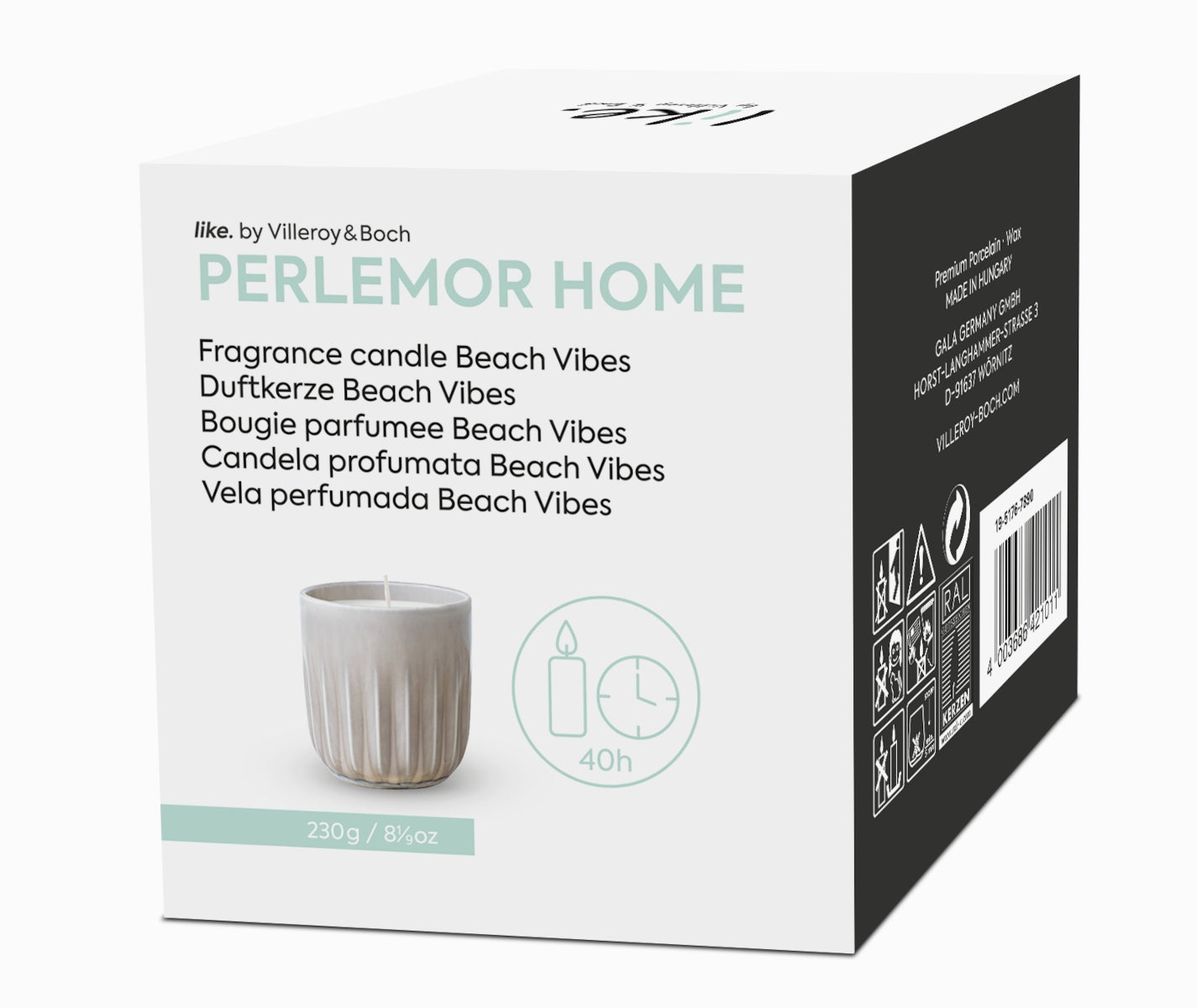 like. by Villeroy & Boch Perlemor Home Duftkerze Beach Vibes 9 cm - Produktbild 8