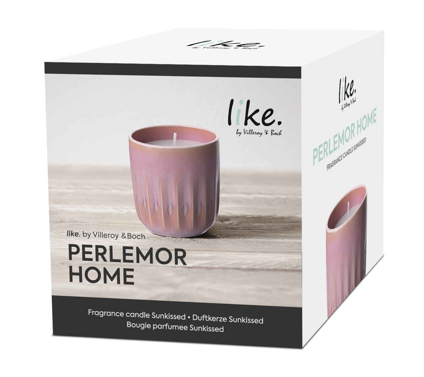 like. by Villeroy & Boch Perlemor Home Duftkerze Sunkissed 9 cm - Produktbild 7