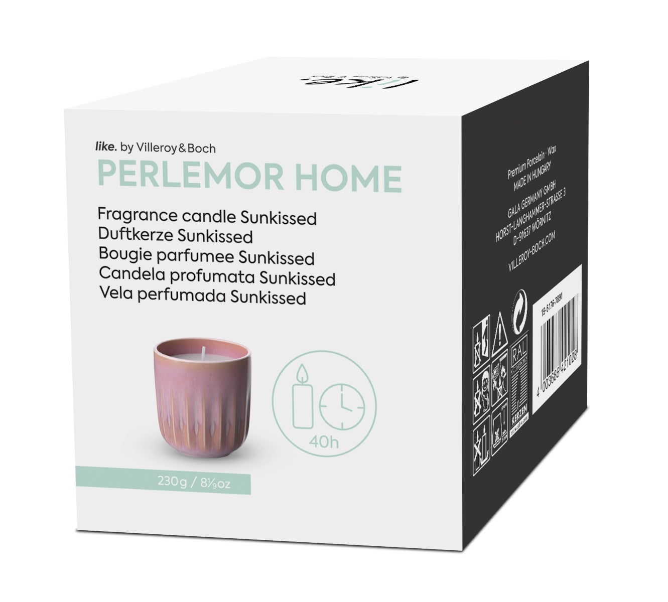 like. by Villeroy & Boch Perlemor Home Duftkerze Sunkissed 9 cm - Produktbild 8