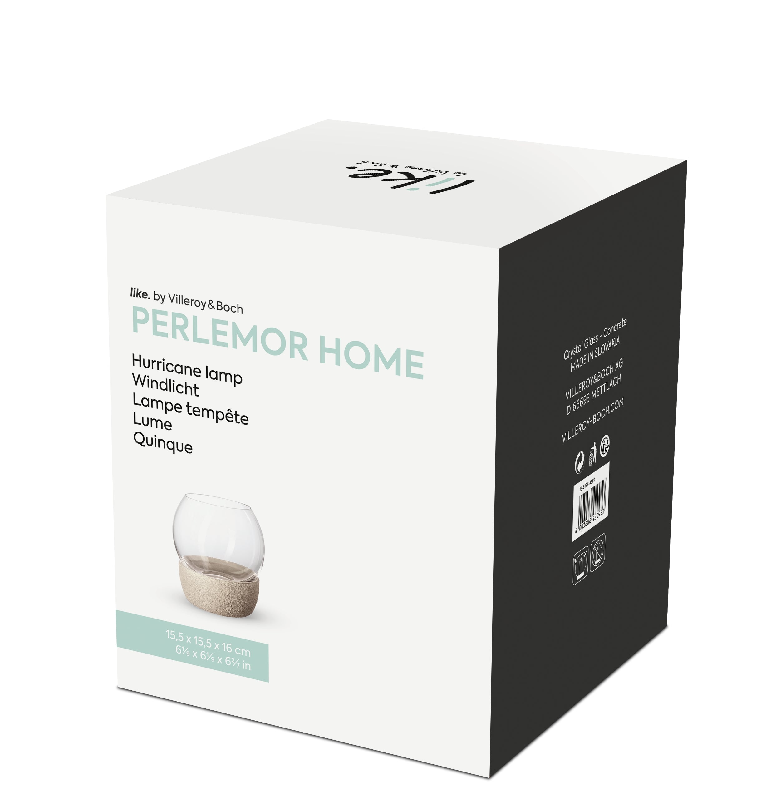 like. by Villeroy & Boch Perlemor Home Windlicht 16 cm - Produktbild 6