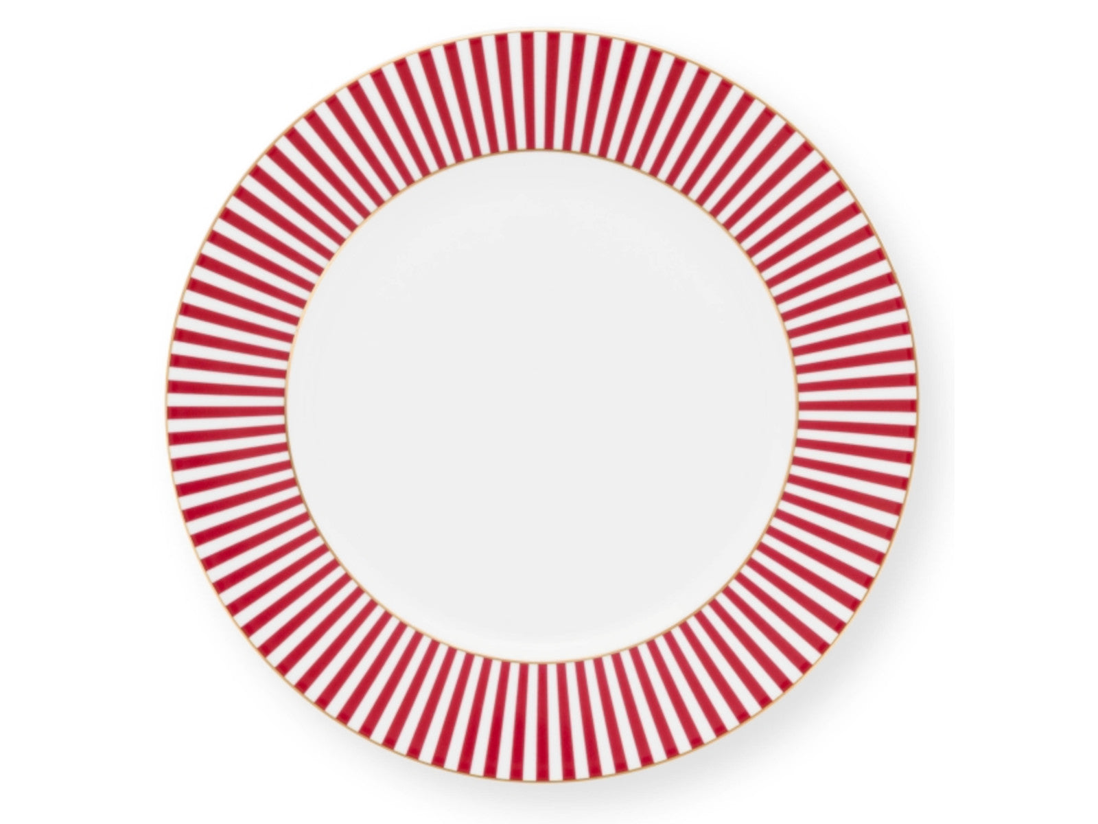 PIP STUDIO Royal Stripes Brotteller dark pink 17 cm