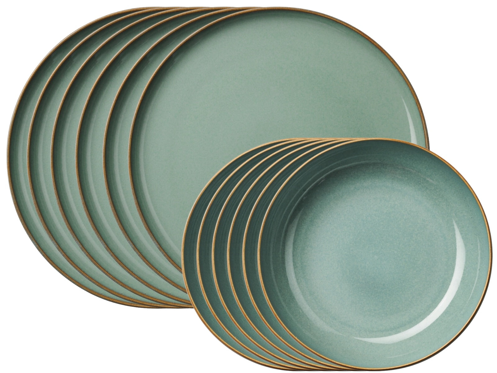 ASA Selection SAISONS Tafelset eucalyptus 12tlg