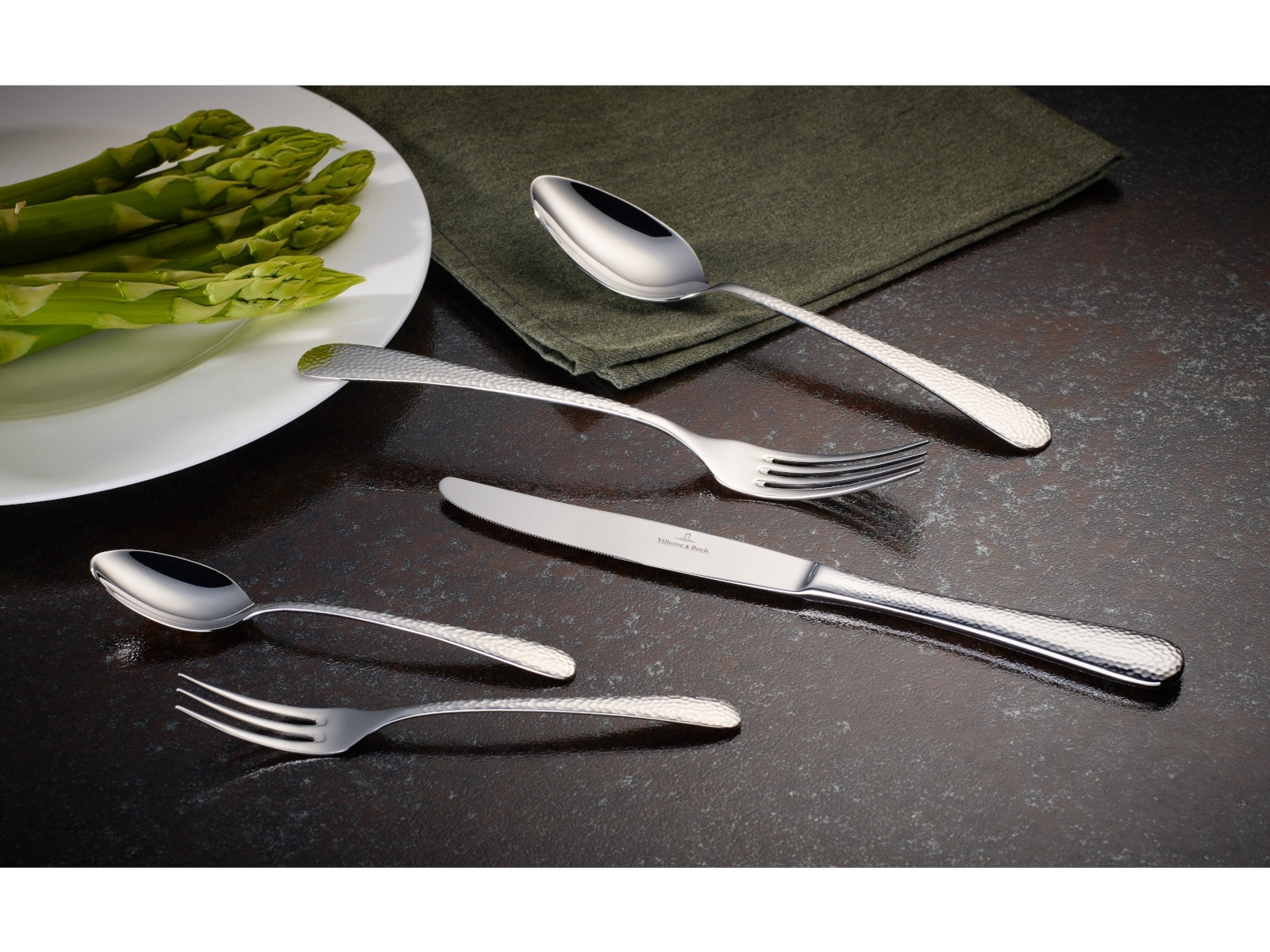 Villeroy & Boch Manufacture Rock blanc Set 18tlg + Besteck Leandra - Produktbild 2