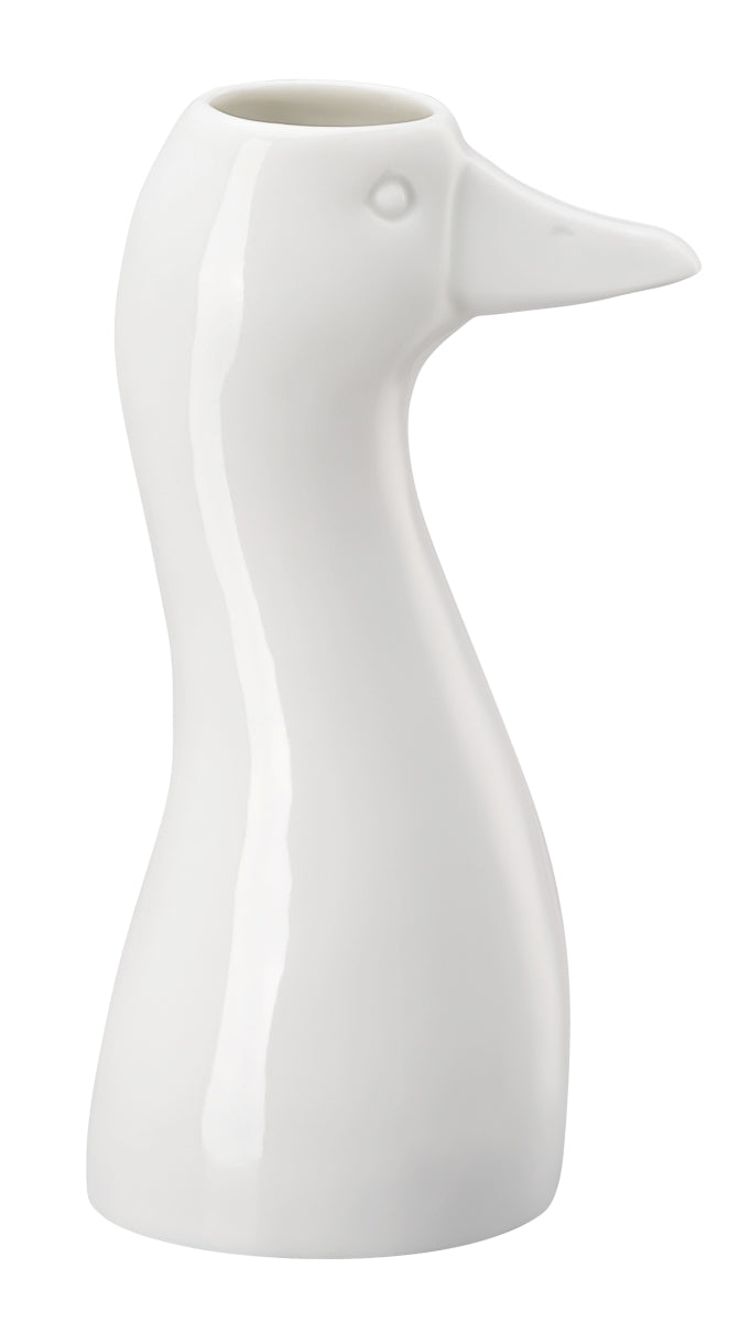 Hutschenreuther Gans-Vase Weiss Vase 14 cm - Produktbild 3