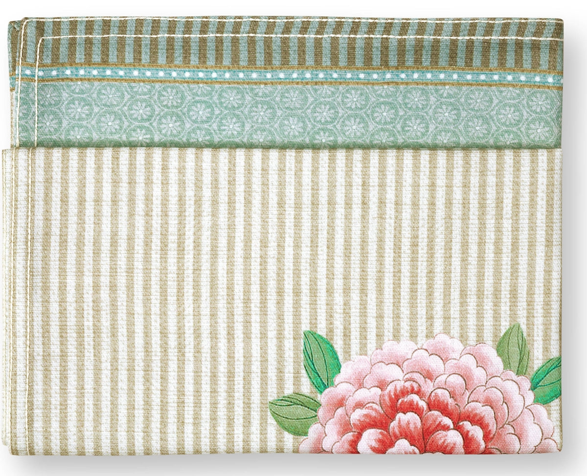 PIP STUDIO Blushing Birds Geschirrtuch Bird Khaki 50 x 70 cm - Produktbild 2