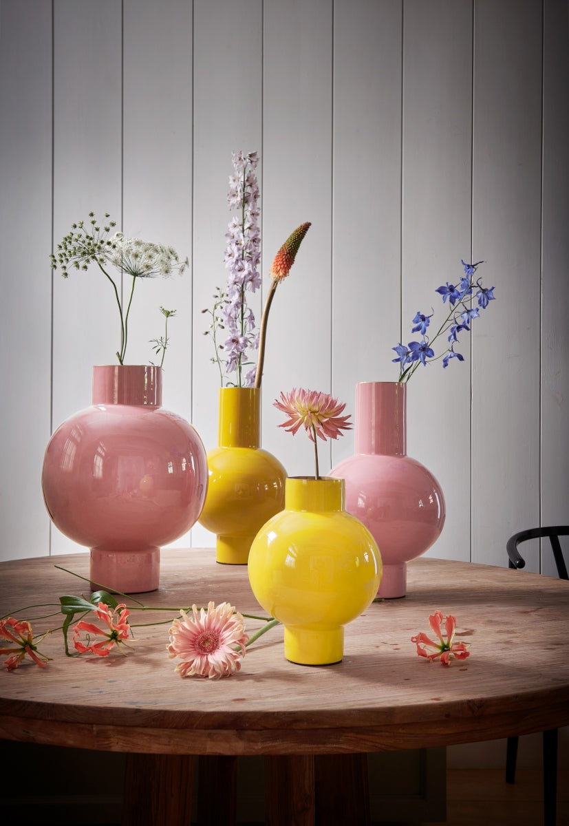 PIP STUDIO Vase Metal groß pink 31,5 x 42 cm - Produktbild 3