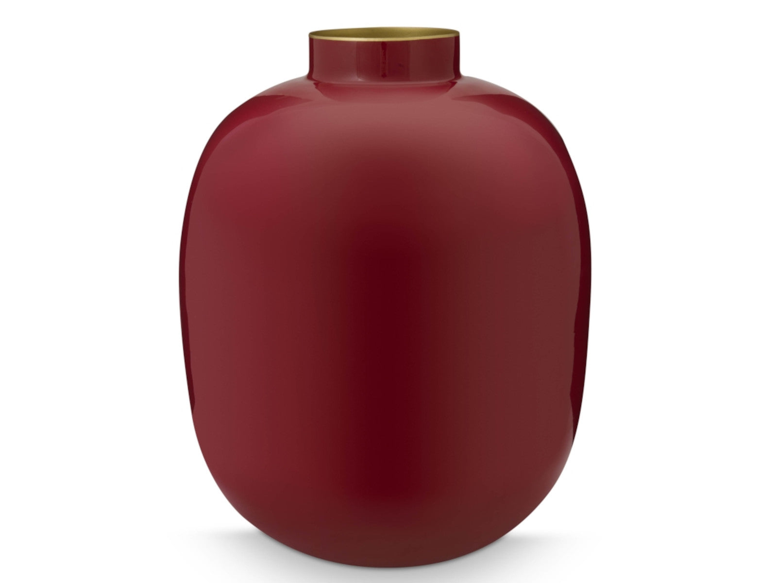 PIP STUDIO Vase Metal rot 32 cm