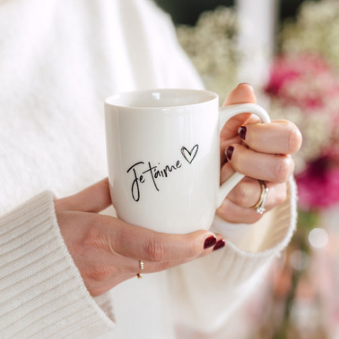 Villeroy & Boch Statement Becher mit Henkel Je t´aime 280ml - Produktbild 2