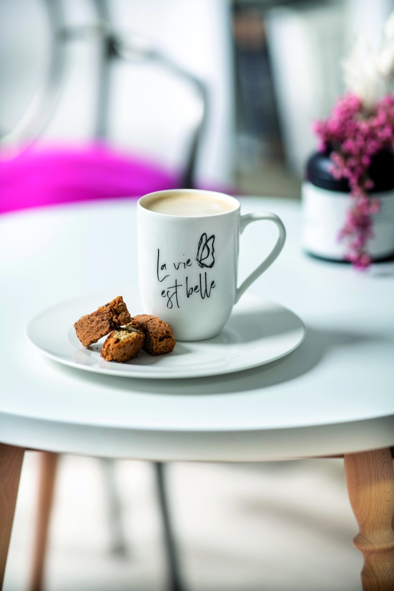 Villeroy & Boch Statement Becher m. H. La vie est belle 280 ml - Produktbild 2