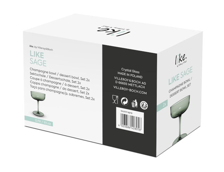 like. by Villeroy & Boch like. by Sage Sektschale / Dessertschale Set 2tlg - Produktbild 3
