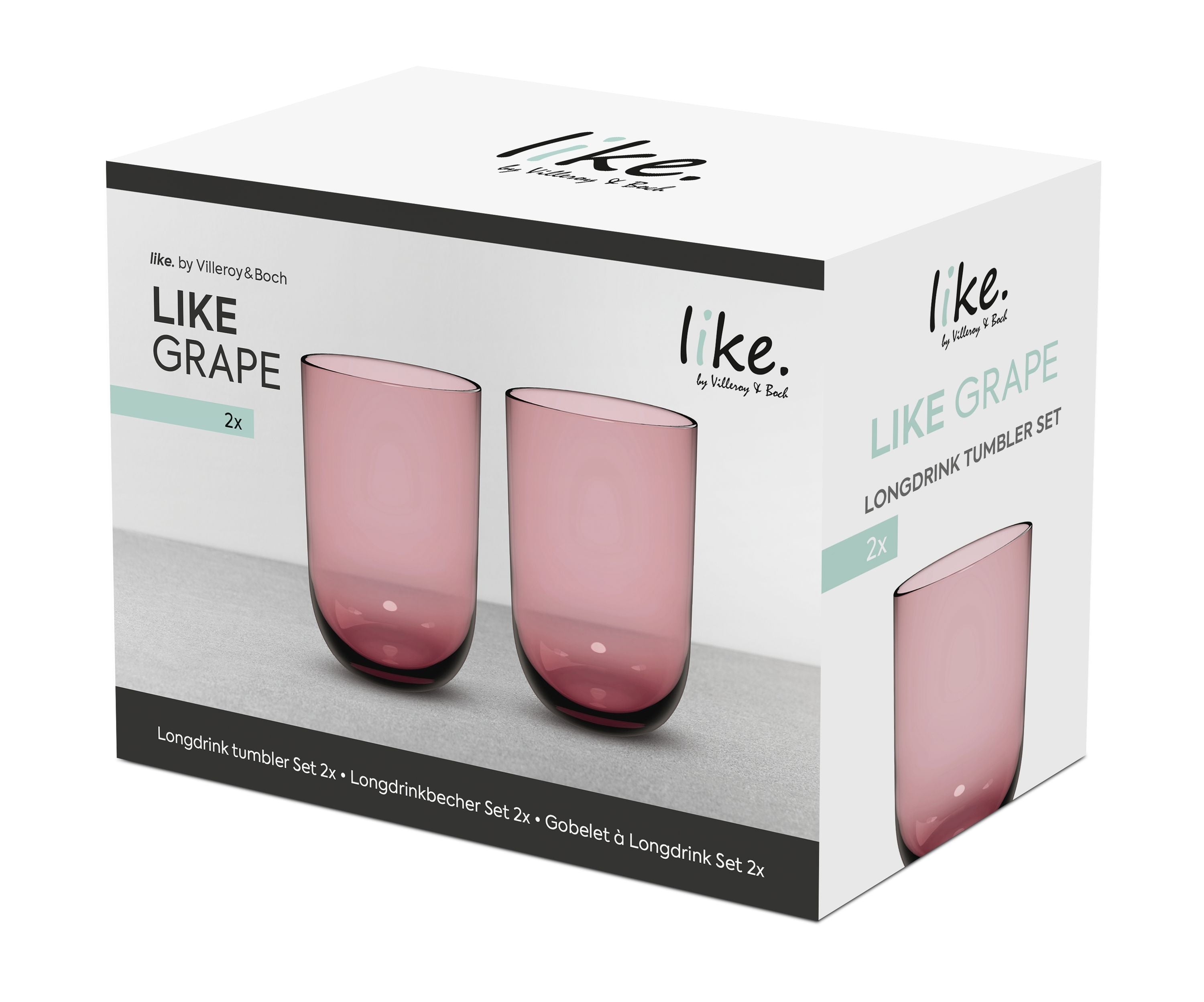 like. by Villeroy & Boch Like Grape Longdrinkbecher Set 2tlg - Produktbild 4