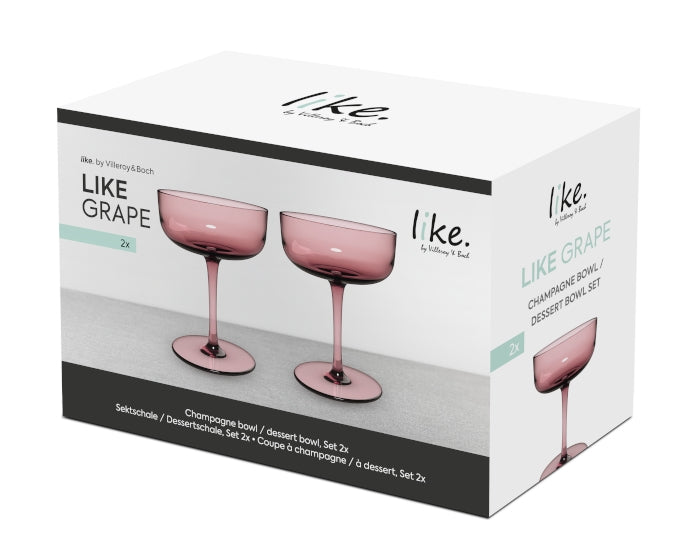 like. by Villeroy & Boch Like Grape Sektschale / Dessertschale Set 2tlg - Produktbild 2
