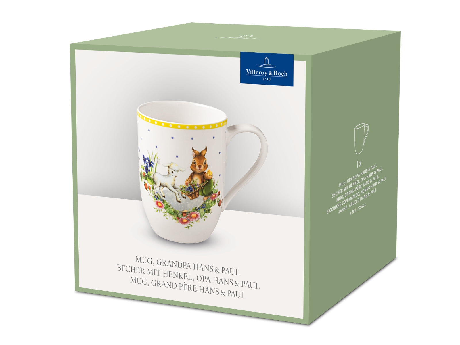 Villeroy & Boch Spring Awakening Becher mit Henkel Opa Hans & Paul - Produktbild 5